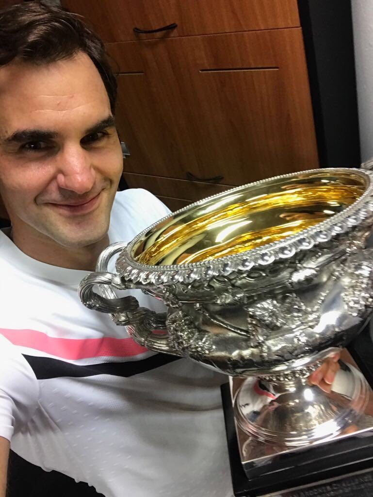 Roger Federer wins Australian Open final