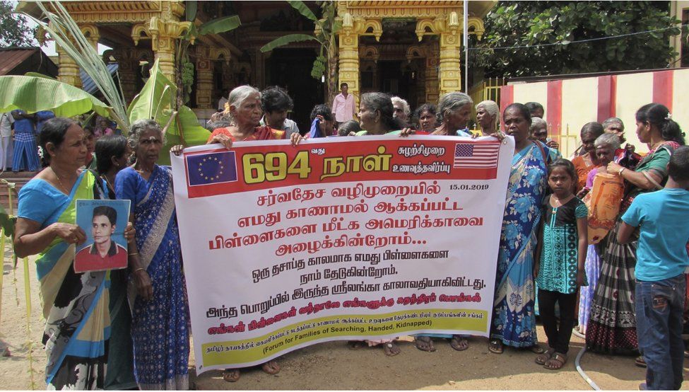 missing tamils Sri Lanka Vavuniya