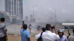 galleface protest destroyed
